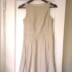 Beige banana republic dress
